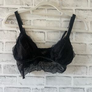 Victoria’s Secret black lacy bralette